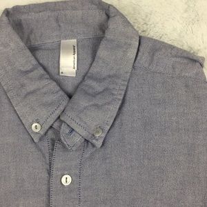 American Apparel button down short sleeve shirt S